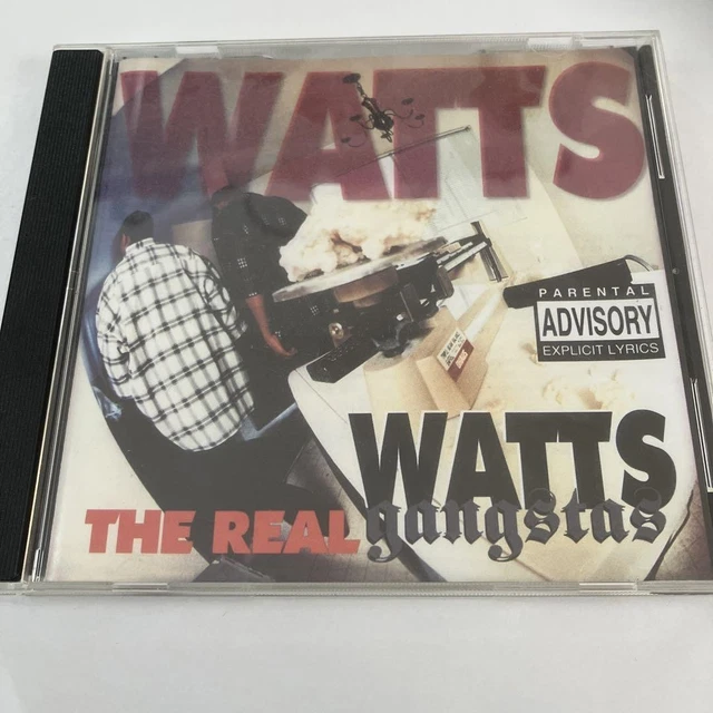 WATTS GANGSTAS THE Real Compton Rap G-Funk Rare OOP $68.00
