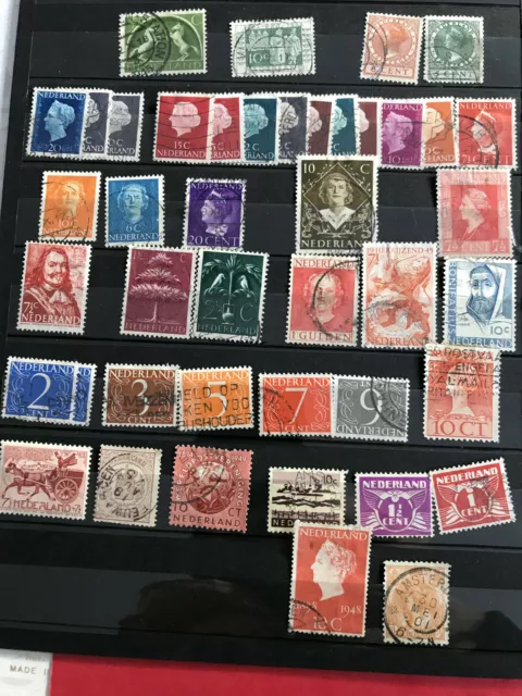 43 Briefmarken Marken Niederlande Holland Posten Lot
