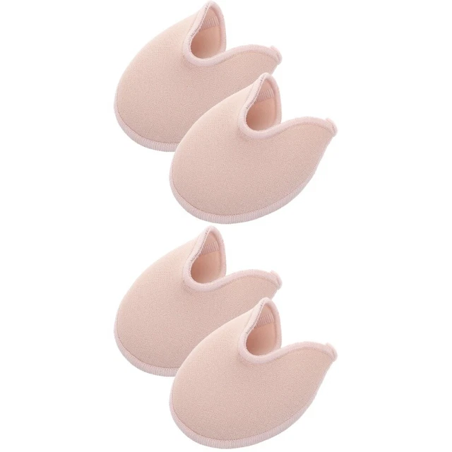 2 paires de pochettes à orteil relief préfabriqué Pain Painte chaussures ballet