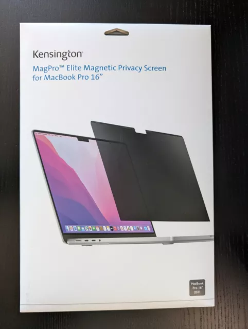 Kensington MagPro Elite Magnetic Privacy Screen - MacBook Pro 16” (K58371WW)