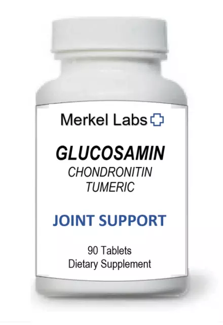 New Triple Extra-Strength Glucosamine, Chondroitin, MSM & Tumeric Joint Support