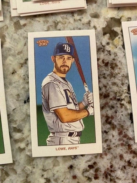 2020 Topps 206 Series 1 Base Card Tampa Bay Rays Brandon Lowe #14