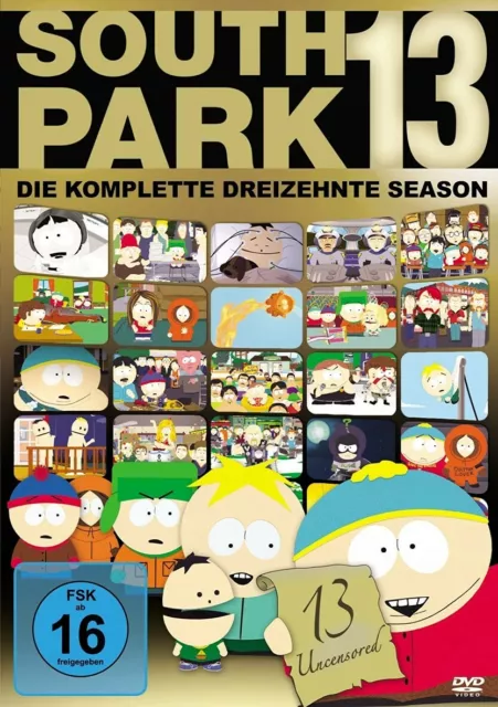 South Park: Season 13 Amaray  3 Dvd New Eric Stough/+