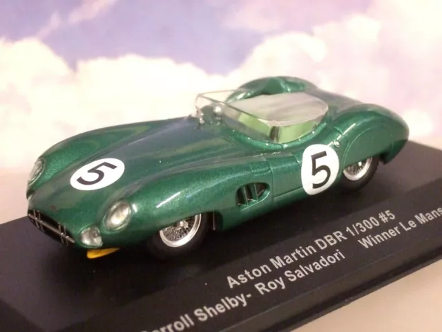 Ixo 1/43 Aston Martin Dbr1 #5 Winner Le Mans 1959 C.shelby/R.salvadori Lm1959