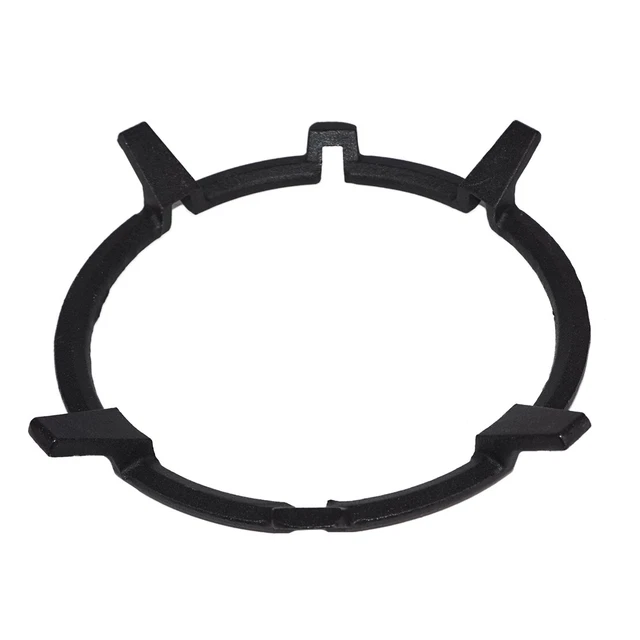support casserole wok en fonte pour brûleurs plaques de cuisson à gaz OD: 180mm