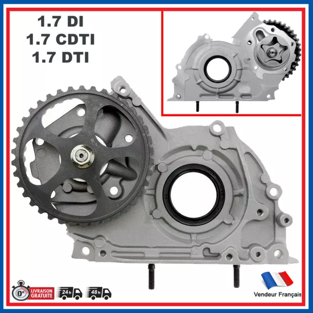 Pompe à Huile Poulie pour OPEL ASTRA COMBO 1.7 Di DTi 16V CDTi CORSA C MERIVA A