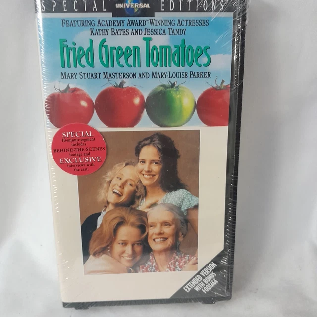 FRIED GREEN TOMATOES Special Edition Bates Clamshell VHS NEW SEALED