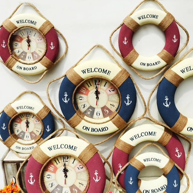 Horloge murale Accessoires pour la maison Décoration suspendue Horloge murale 6