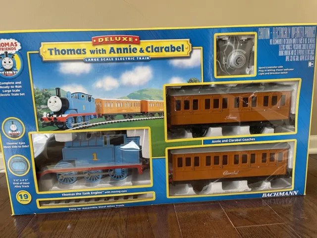 2009 Bachmann Deluxe Thomas W/ Annie & Clarabel Large G Scale Tested