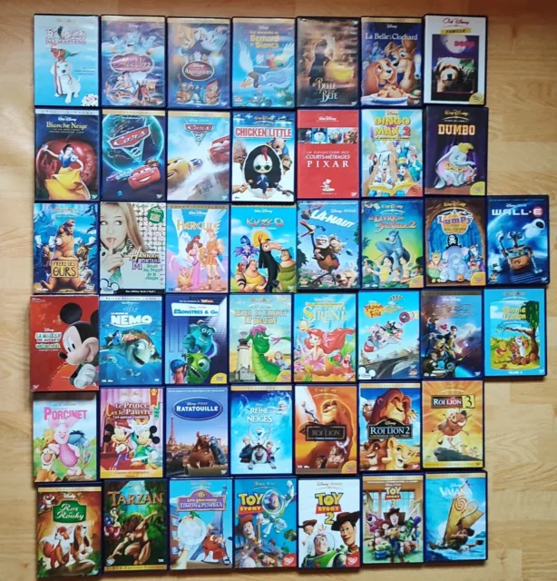 GROS LOT 46 DVD DISNEY Collection Losange ◇ numérotés et divers tous Disney  EUR 121,30 - PicClick FR