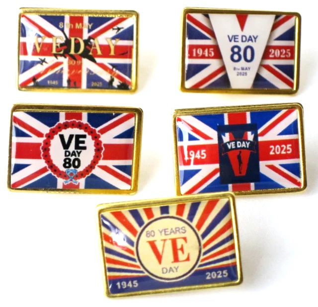 2021 VE DAY 76 Anniversary Victory In Europe Japan Enamel Pin - Foto 5