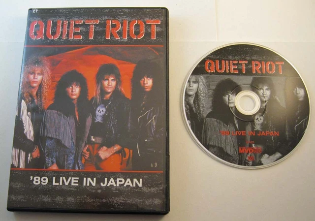 QUIET RIOT '89 Live In Japan DVD $49.99 - PicClick