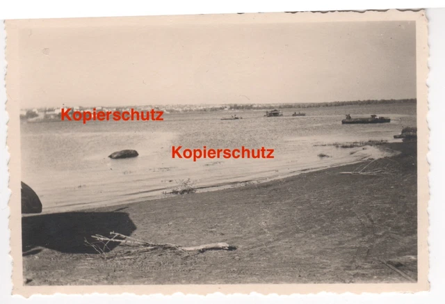 Foto 1. Gebirgsdivision Dnjepr Übergang 1941 Ostfront 1.GD Gebirgsjäger WK WW2