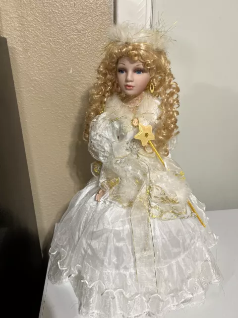 Heritage Signature Collection Porcelain Doll Cadence 22” Angel of 2007