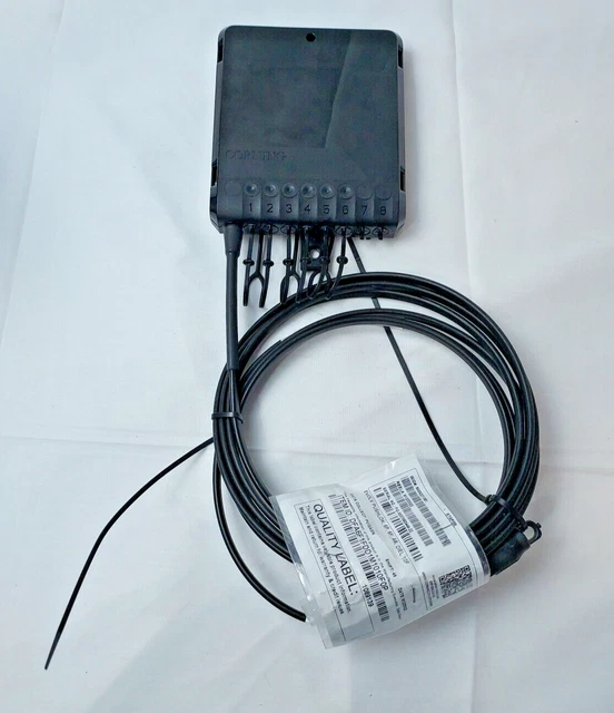 CORNING EVOLV PUSHLOK TERMINAL 6PORT 10ft FIBER OPTIC CABLE/ DFA6F1FDD1M1010F0P