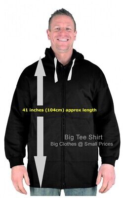 Big Mens BTS Harry Extra Tall Long Vest 41 Inches Long 2XL 3XL 4XL 5XL 6XL 7XL 8XL 