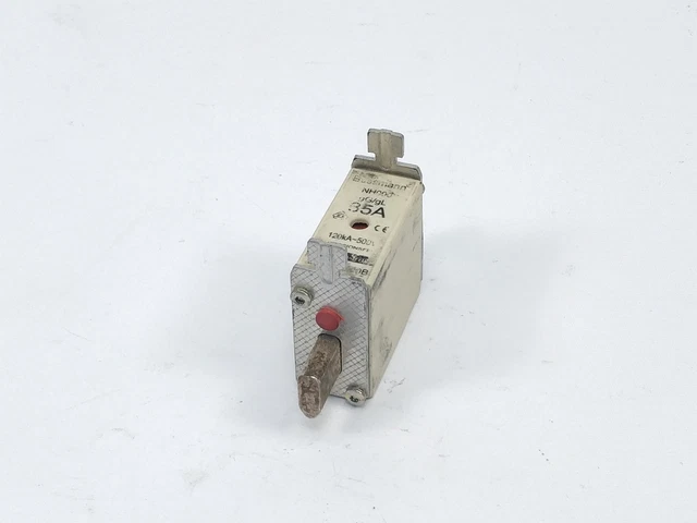 Bussmann 35NHG000B Fusible 35A 500V NH000 Gg 120kA