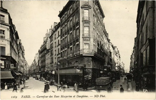 CPA PARIS 6e - Carrefour des rues Mazarine et Dauphine (79734)