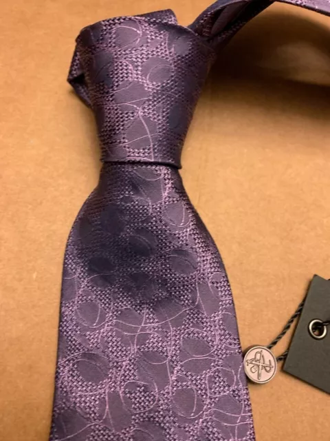 john varvatos men's star usa tie fillmore tie 100% silk made in italy