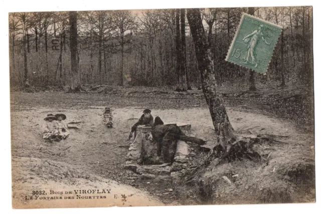 CPA 78 - VIROFLAY (Yvelines) - 3032. La Fontaine des Nouettes. E. M.