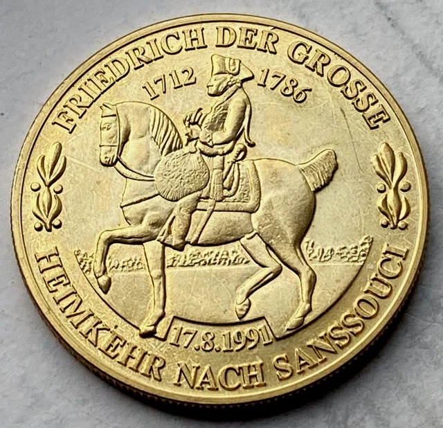 1991 Germany Prussia souvenir Token,5530