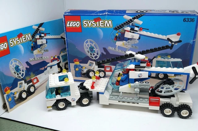 VINTAGE LEGO SYSTEM 6336 unit d intervention Complet avec bo te