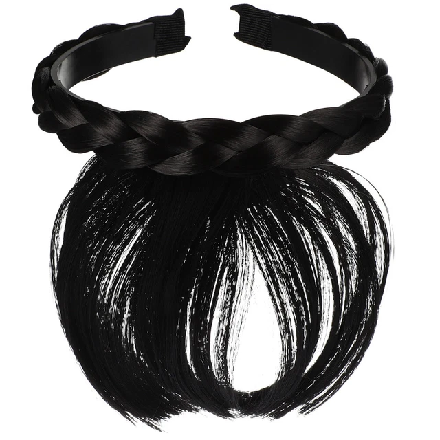 Pelucas con flecos de pelo delantero para mujer