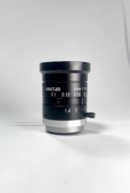 KOWA NAVITAR 6 mm F1.4 C Mount Wide Lens In Great Condition