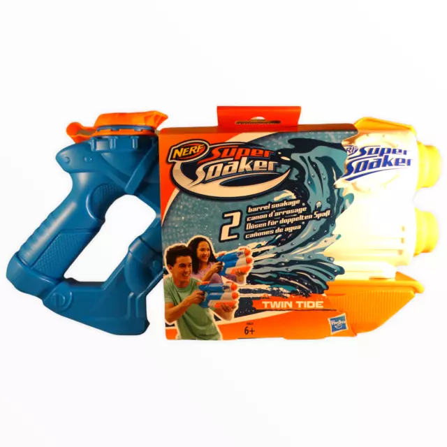 Nerf Super Soaker Twin Tide Wasserpistole Neu OVP Sommer Wasser Sonne Spielzeug