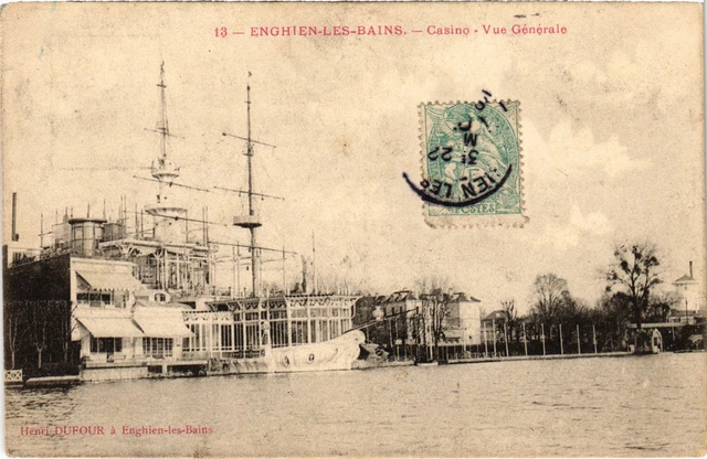 CPA Enghien les Bains Casino, Vue Generale FRANCE (1308149)