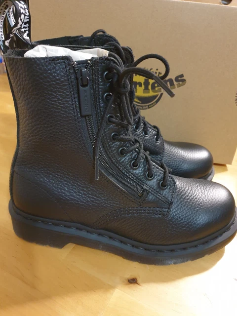 1460 pascal with zip leather ankle boots
