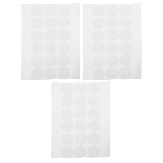 Doppelseitige Punktaufkleber 60 Stk. Abnehmbar Transparent