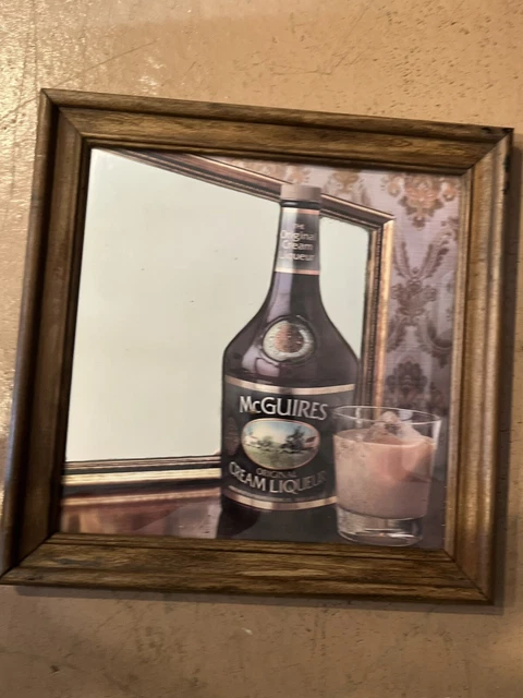 Mcguires Cream Liquor Sign
