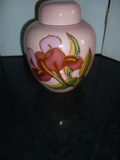 Vintage carlton ware Iris Ginger Jar