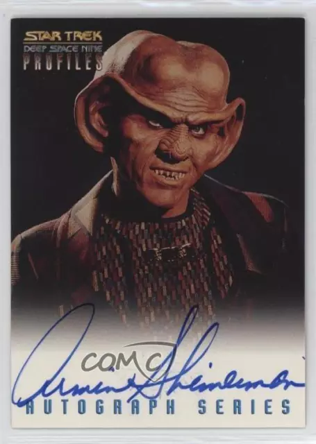 Skybox Star Trek: Deep Space Nine Profiles Series 1998 Armin Shimerman automático 0j1l