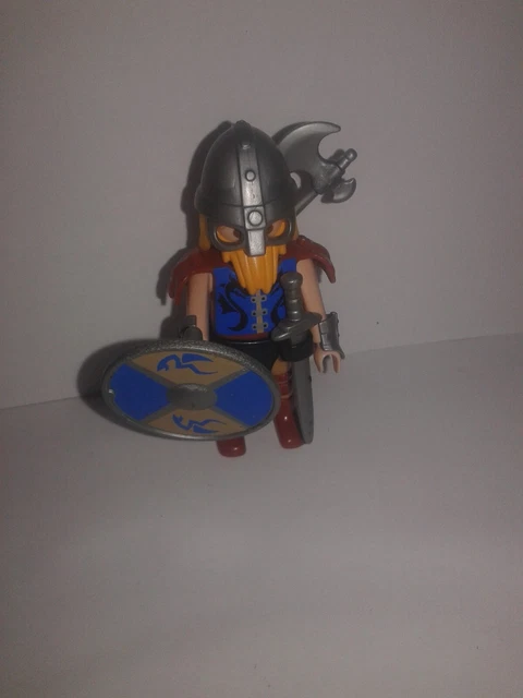 Figurine Playmobil Viking/romain – Occasion En Très Bon état, Thème Ferme/western