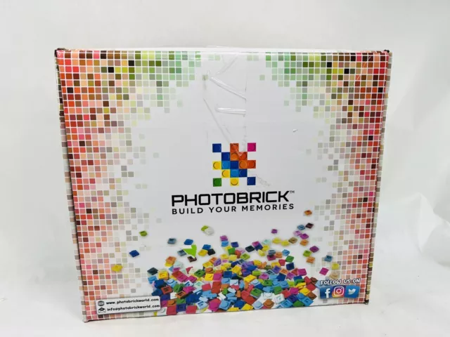 Phototbrick Build Your Memories Multi Color Bricks (Lot of 50+ Bags) New