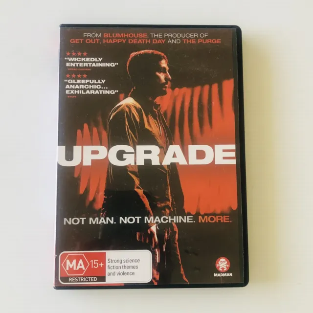Upgrade (DVD, 2018) Action Sci-Fi Marshall-Green Whannell Rgn 4 Free Aust Post