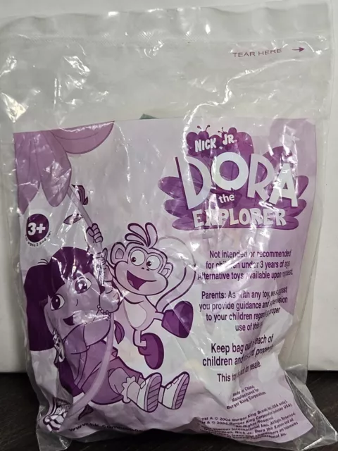 Dora the Explorer Nick Jr. Burger King Kids Meal toy Swiper 2004 New