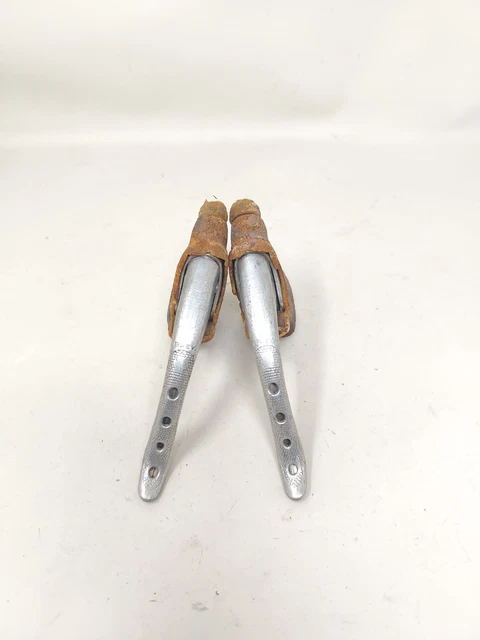 Balilla Leve Freno Bici Corsa Epoca Eroica Vintage Drilled Brake Levers