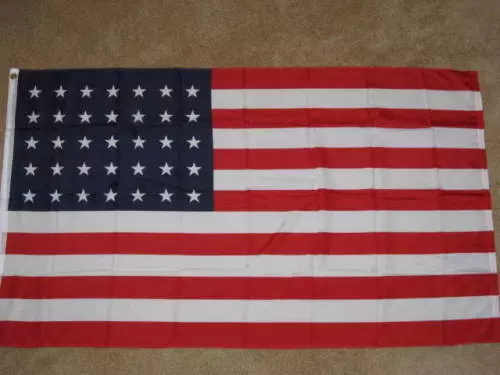 3X5 35 Star Union Civil War Flag Banner American 100D