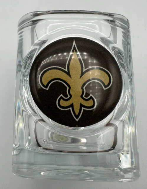 New Orleans SAINTS Emblem  Shot Glass Official License NFL