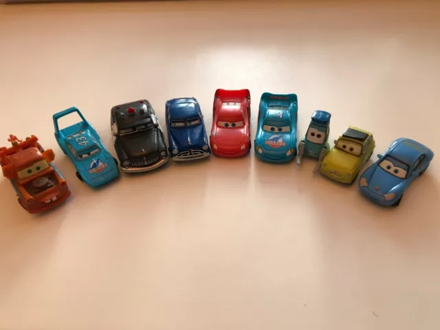 Disney/Pixar »Cars« Komplettsatz 9 Figuren (Bullyland)