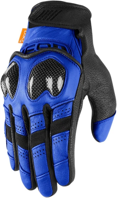 Contra 2 Street Motorcycle Gloves Blue Small Icon 3301-3701