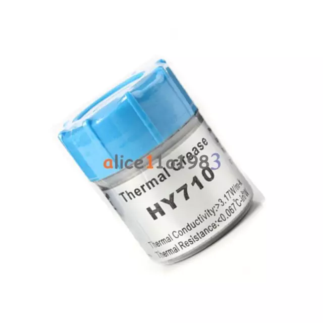 20g Silver Thermal Grease Paste Compound Chipset Cooling For CPU GPU HY710