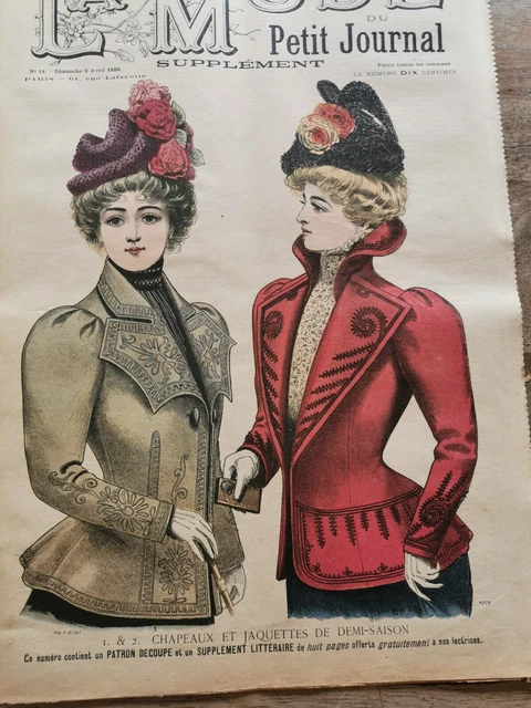 la  du petit journal 1901 n43 p2   Patrons historiques