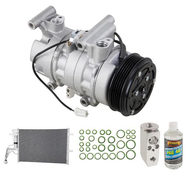 For Mazda 3 2007 A/C Kit w/ AC Compressor Condenser & Drier CSW