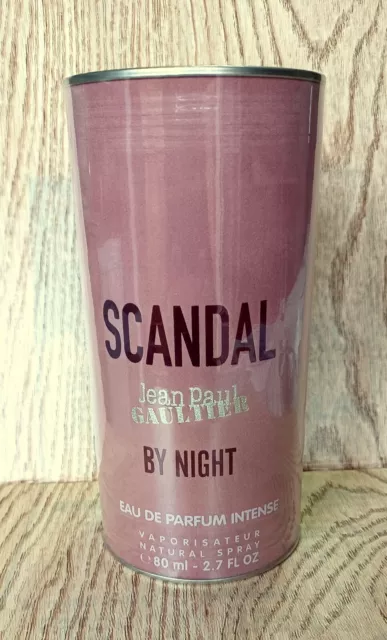 JEAN PAUL GAULTIER SCANDAL BY NIGHT EDP 80 ml NAT. SPRAY NUOVO / PELLICOLA