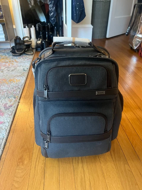 Tumi Alpha 3 Brief 15" Laptop Backpack - Black - NWT - Retails for $595
