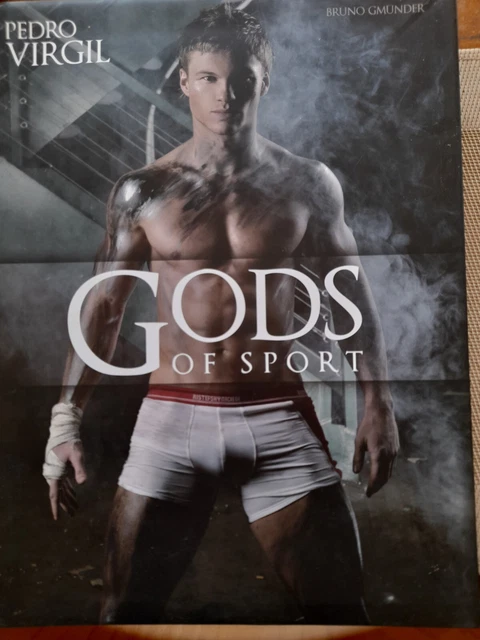 GODS OF SPORTS by Pedro Virgil Male Photo Book -Hardcover- $138.80